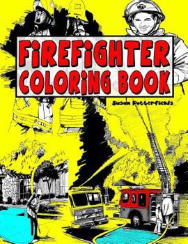 Paperback Firefighter Coloring Book