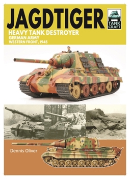 Paperback Tank Craft 42 Jagdtiger Heavy Tank Destroyer: German Army Western Front, 1945 Book