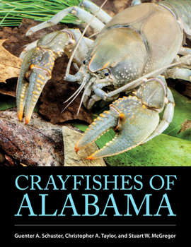 Hardcover Crayfishes of Alabama Book
