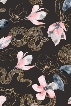 Snakes & Flora: 6x9 Lined Journal