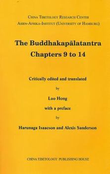 Paperback The Buddhakapalatantra Chapters 9 to 14 [Sanskrit] Book