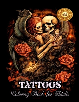 Paperback Tattoos Coloring Book for Adults Book