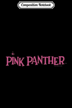 Paperback Composition Notebook: Pink Panther Pink Title Logo Journal/Notebook Blank Lined Ruled 6x9 100 Pages Book