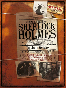Hardcover The Case Files of Sherlock Holmes Book