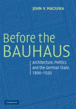 Paperback Before the Bauhaus Book