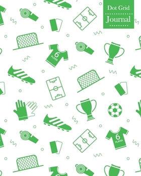 Paperback Dot Grid Journal: Notebook Planner with Football Themed Cover Design Book