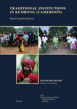 Paperback Traditional Institutions in Kembong (Cameroon) Book