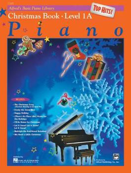 Paperback Alfred's Basic Piano Library, Top Hits! Christmas Level 1a Book