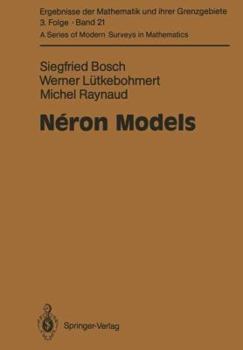 Paperback Néron Models Book