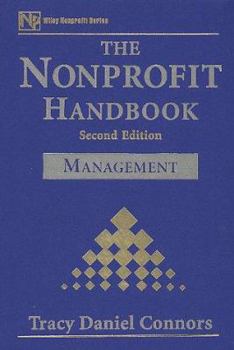 Hardcover The Nonprofit Handbook, Management Book