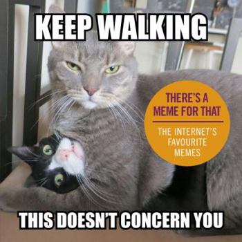 Hardcover Keep Walking, This Doesn't Concern You: The Internet's Favourite Memes Book