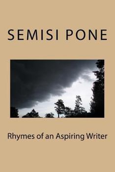 Paperback Rhymes of an Aspiring Writer Book