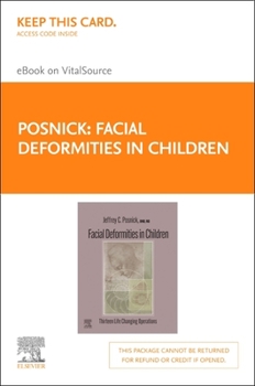Misc. Facial Deformities in Children - Elsevier E-Book on Vitalsource (Retail Access Card): Facial Deformities in Children - Elsevier E-Book on Vitalsource Book
