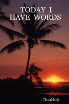 Paperback Today I Have Words Book