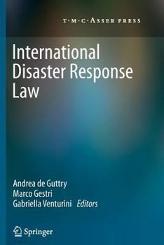 Paperback International Disaster Response Law Book