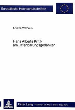 Hans Alberts Kritik Am Offenbarungsgedanken