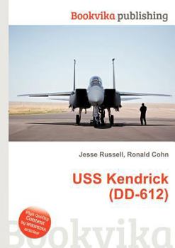 Paperback USS Kendrick (DD-612) Book