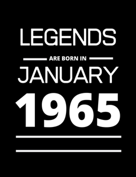 LEGENDS are born in January 1965: 2020 Daily Diary: One page per day with month tabs, one year 366 day fully line and dated journal. The Homemaker's Friend. Jan 1, 2020 to Dec 31, 2020
