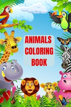 Paperback Animal Coloring Book: Animal Kingdom Coloring Book