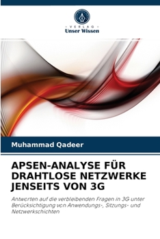 Paperback Apsen-Analyse Für Drahtlose Netzwerke Jenseits Von 3g [German] Book