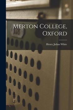 Paperback Merton College, Oxford Book