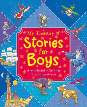 Hardcover My Treasury of Stories for Boys Book
