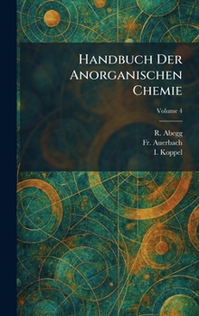 Hardcover Handbuch Der Anorganischen Chemie [German] Book