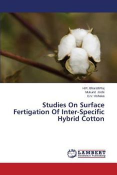 Paperback Studies On Surface Fertigation Of Inter-Specific Hybrid Cotton Book