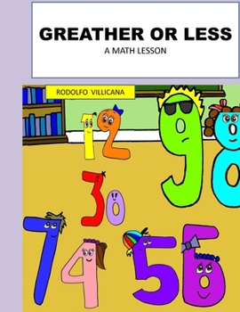 Paperback Greather or Less: A Math Lesson Book