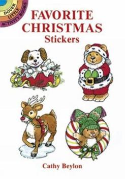 Paperback Favorite Christmas Stickers Book