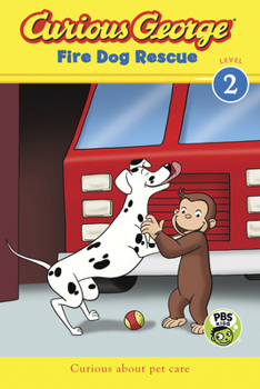 Paperback Curious George Fire Dog Rescue Book