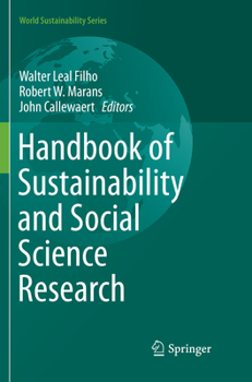 Paperback Handbook of Sustainability and Social Science Research Book