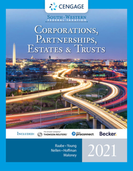 Hardcover South-Western Federal Taxation 2021: Corporations, Partnerships, Estates and Trusts (Intuit Proconnect Tax Online & RIA Checkpoint, 1 Term (6 Months) Book
