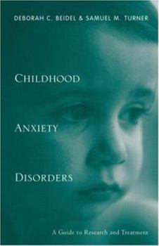 Hardcover Child Anxiety Disorders: A Guide to Research and Treatment Book