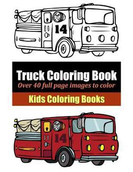 Paperback Truck Coloring Book