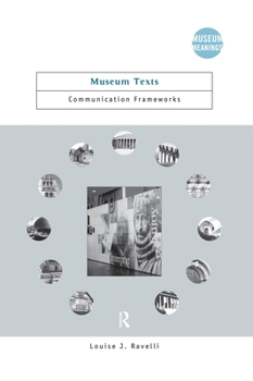 Hardcover Museum Texts: Comunication Frameworks Book