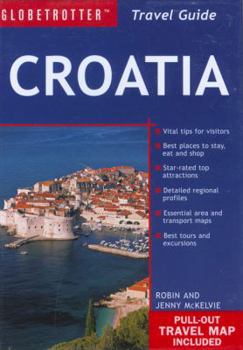 Paperback Croatia [With Pull-Out Travel Map] Book