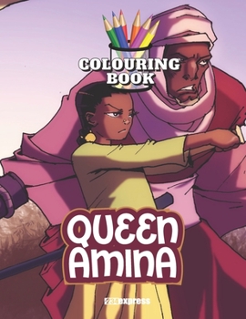 Paperback Queen Amina (Colouring Book) Book