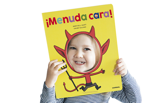 Board book ¡Menuda Cara! [Spanish] Book