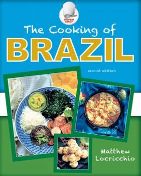 Library Binding The Cooking of Brazil Book