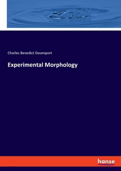 Paperback Experimental Morphology Book