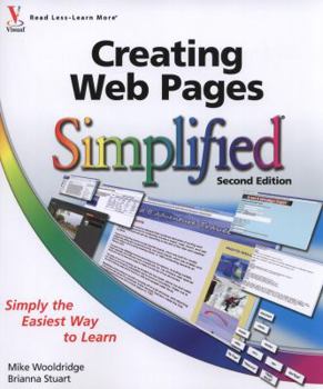 Paperback Creating Web Pages Simplified Book
