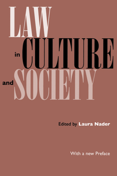 Paperback Law in Culture and Society Book