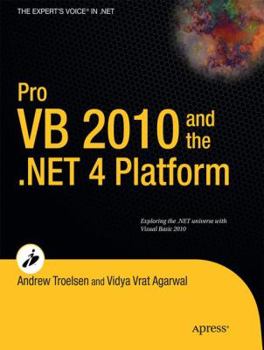 Paperback Pro VB 2010 and the .NET 4 Platform Book