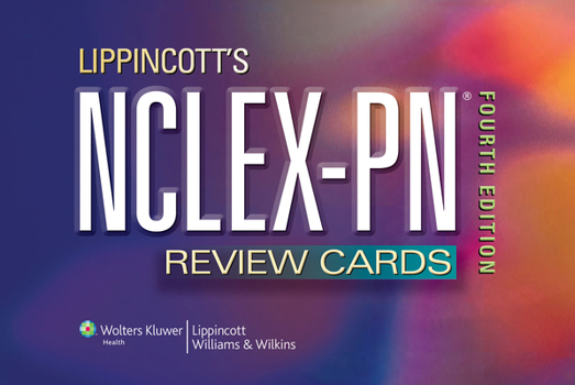 Cards Lippincott's Nclex-pn Review Cards 4th Edition Book