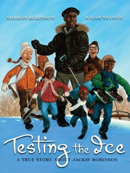 Hardcover Testing the Ice: A True Story about Jackie Robinson Book