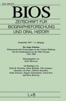 Paperback BIOS: Zeitschrift Für Biographieforschung Und Oral History [German] Book