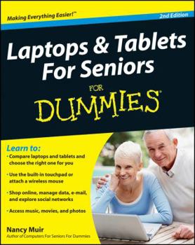 Paperback Laptops & Tablets for Seniors for Dummies Book