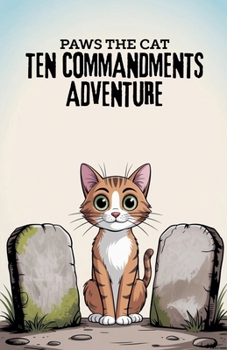 Paperback Paws the Cat Ten Commandments Adventure Book