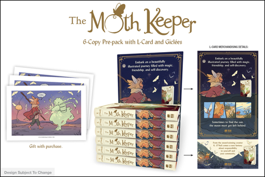 Paperback Moth Keeper 6-Copy Pre-Pack with l-Card with Glicees GWP Book